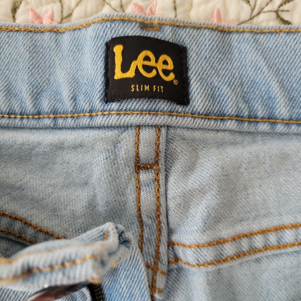 Lee Light Blue Denim Jeans 36w 34l